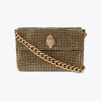 Bolso dorado cadena vestir Kurt Geiger SM Party Shoulder