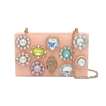 Clutch fiesta piedras Kurt Geiger 5374996979
