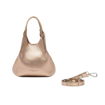 Bolso dorado mano y bandolera Gianni Chiarini Dua BS 9718