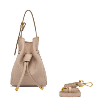 Bolso saco pequeño nude Gianni Chiarini Sienna BS 11785