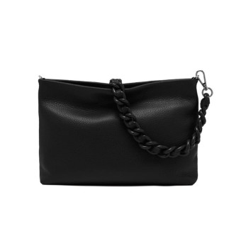 Bolso rectangular negro piel Gianni Chiarini Brenda BS 8265