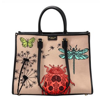 Bolso tote My Best Bag tejido estampado S1-MYB-2009