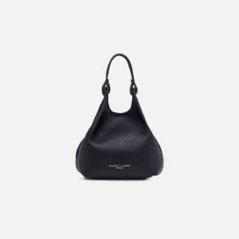 Bolso piel azul marino asa y correa Gianni Chiarini Dua BS9718