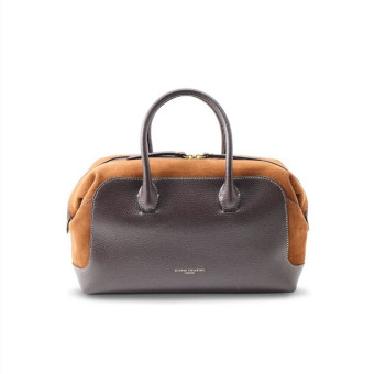 Bolso marrón asa y bandolera piel Gianni Chiarini Gemma BS 12241