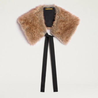 Cuello pelo arena y cinta Momoni Brigid