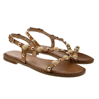 Sandalias Kotris griegas adorno piedras 04-830