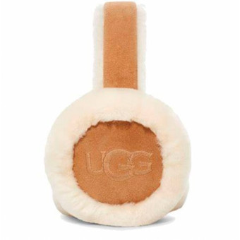 Orejeras Ugg Piel Oveja W Embroidered Logo Earmuff
