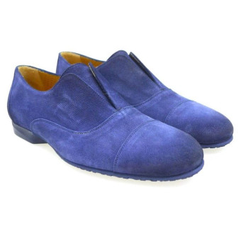 Zapato de hombre tipo slipper Pertini 23439 Azul