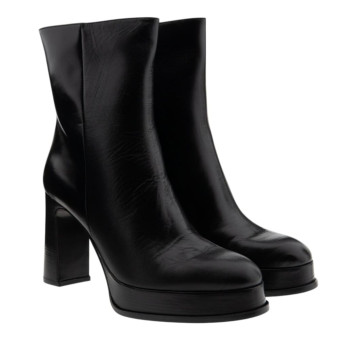 Botines negros Zinda tacón ancho 2463-N