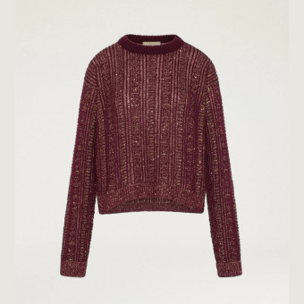 Jersey lana burdeos Momoni 252MMOKN046
