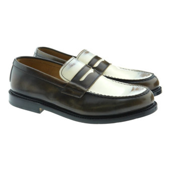 Mocasines bicolor Premiata hombre 32050