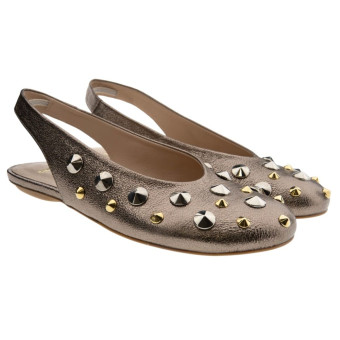 Bailarinas destalonadas tachuelas Zinda 3528