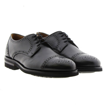 Zapatos vestir cordón hombre Calce 430 Negro