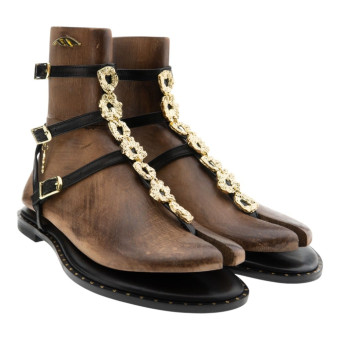 Sandalias Romanas Mujer Hebillas Caryatis 621008