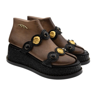 Sandalias griegas plataforma Caryatis 71621