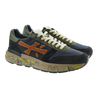 Zapatillas azules hombre Premiata Mick