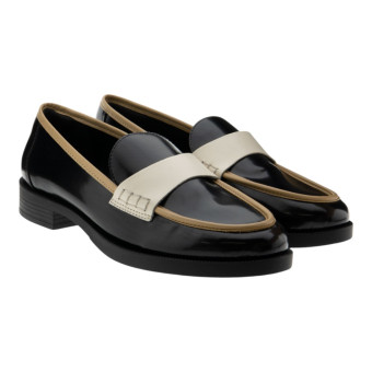 Mocasines piel negros Arezzo A1365300070001