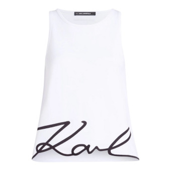 Camiseta Sin Mangas Karl Lagerfeld Logo A2W17066