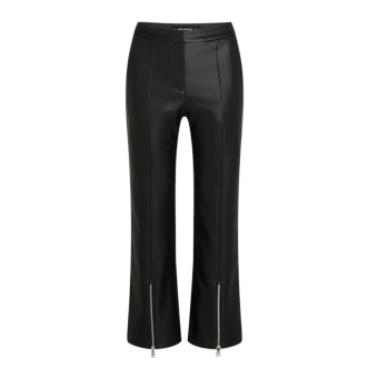 Pantalones efecto piel cremallera Karl Lagerfeld A3W10091