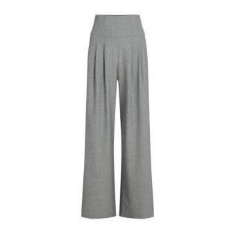 Pantalón gris sastre ancho Karl Lagerfeld A3W10100