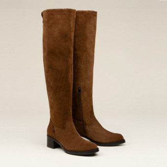 Bota mosquetera ante tacón bajo Gaimo Adelais