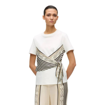 Camiseta estampado pañuelo Karl Lagerfeld B2W17011