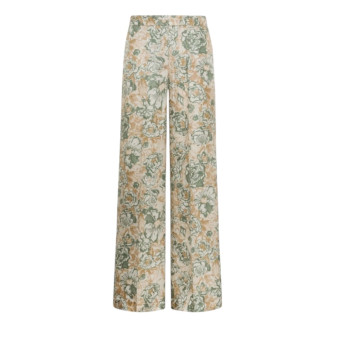 Pantalones Seda Estampados Mujer Momoni Candeo