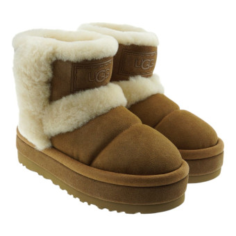 Botas Ugg Classic Cloudpe Plataforma Cuero