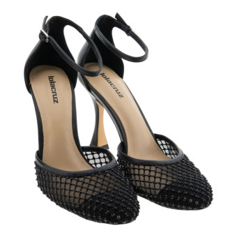 Zapato negro fiesta tacón Lola Cruz Dory Pumps 95