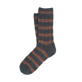 Calcetines Algodón Rayas Lúrex Ant45 Dublino