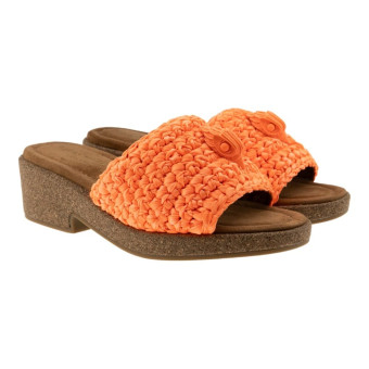 Sandalias Plataforma Corcho Orange Kurt Geiger Eagle Crochet