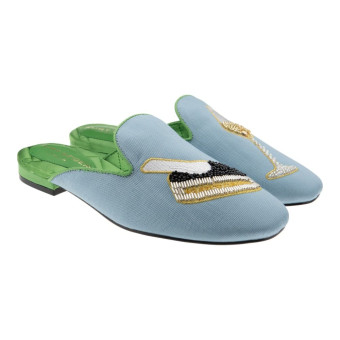 Mules Kurt Geiger bordados Embroidered Slipper