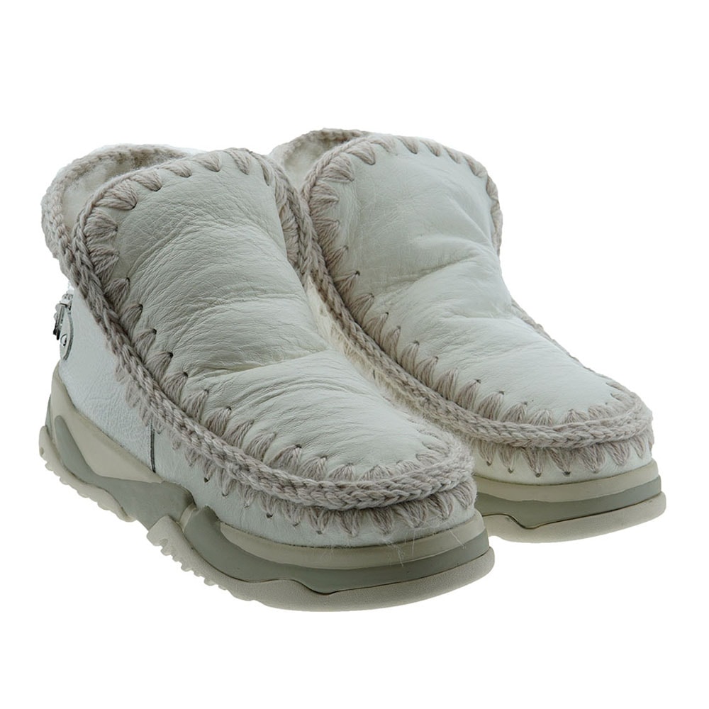 Botín cordero suela deportiva Mou Eskimo 18 Rhinestones