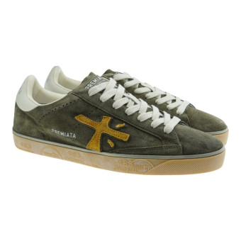 Zapatillas Premiata hombre piel Esteven