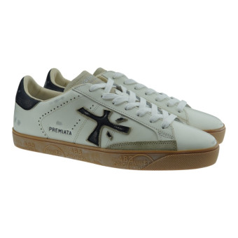 Zapatillas blancas hombre Premiata Esteven 