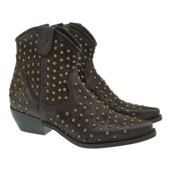 Botines camperos marrones Zoe Helen08
