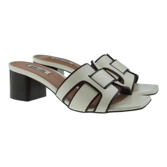 Sandalias Bibilou Tacón Bloque Bicolor Holly 50 757Z10