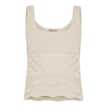 Top Crochet Momoni Jaime Beig
