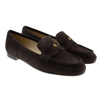 Mocasines ante marrón chocolate mujer Michael Kors Jennings Loafer