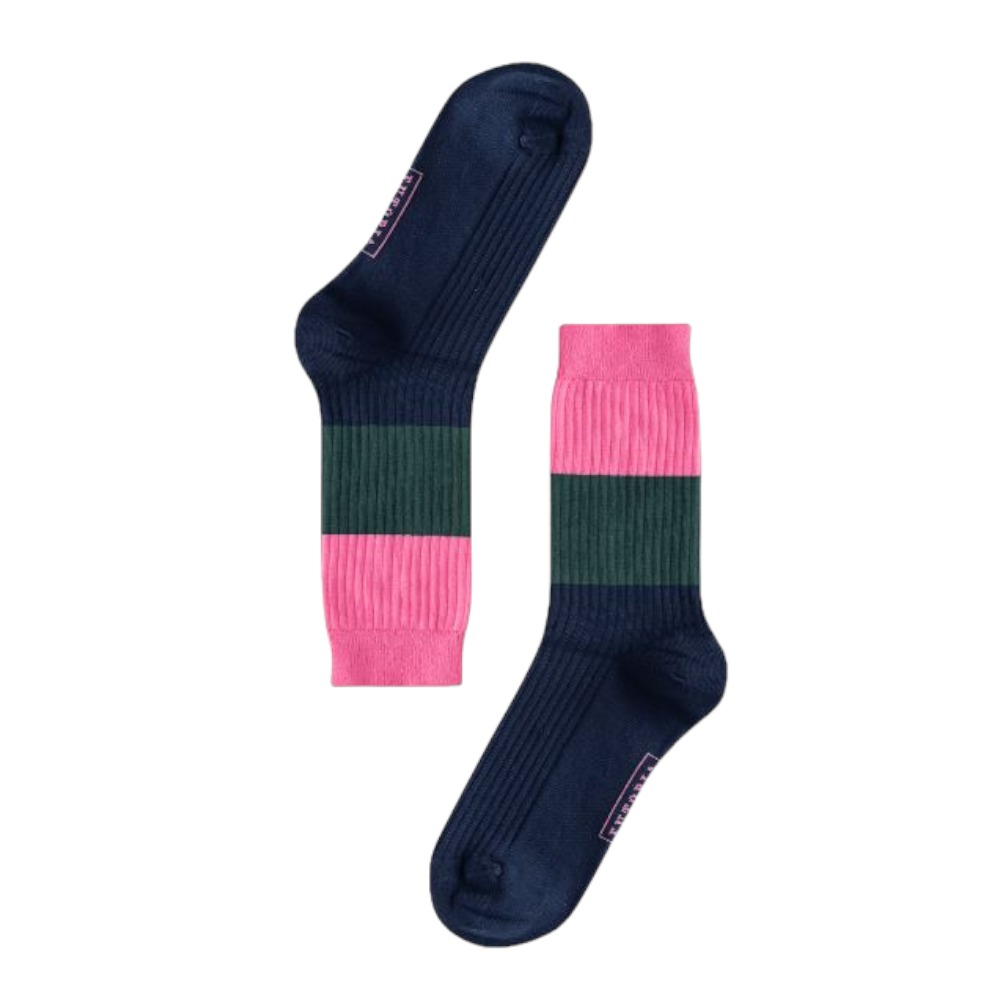 Calcetines altos mujer tricolor West Mister Kiara