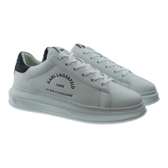 Sneakers Hombre Karl Lagerfeld St. Guillaume Blanco-Negro KL52538