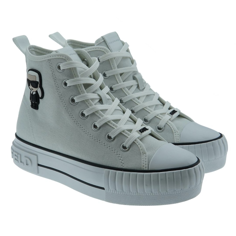 Zapatilla bota tipo Converse plataforma Karl Lagerfeld KL60450