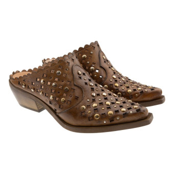 Zuecos piel tacón Zoe Laila 03