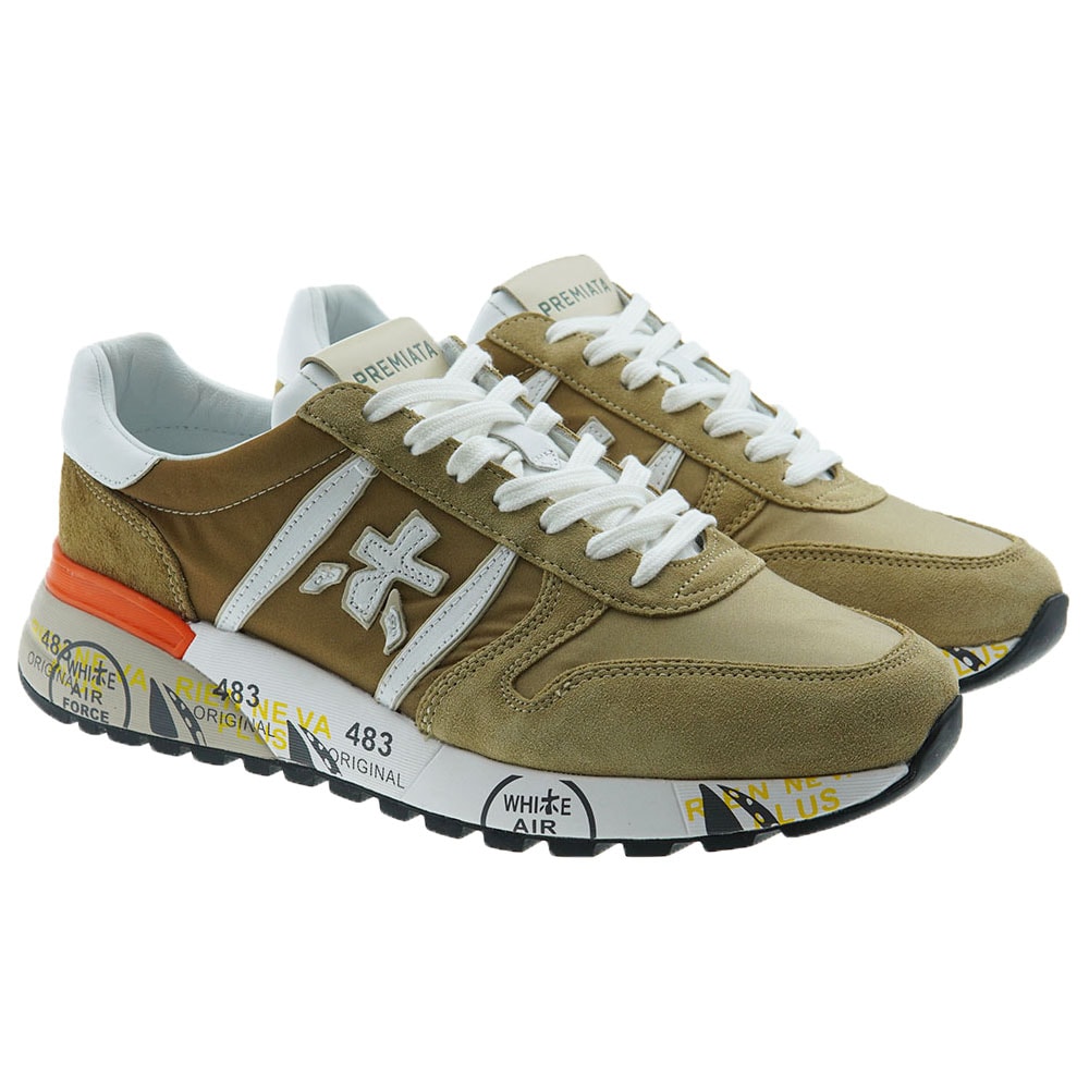 Zapatillas sneakers piel caballero Premiata Landes 6131