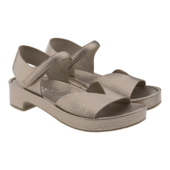 Sandalias Doradas Tacón Pedro García Lasy