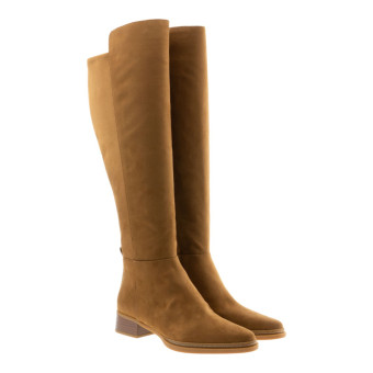 Bota alta camel Michael Kors Lex Boot