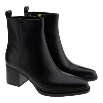Botines negros tacón medio Michael Kors Lex Bootie