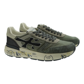 Zapatillas verdes hombre Premiata Mick