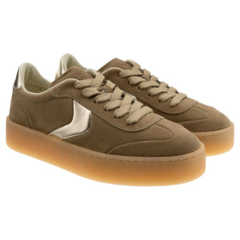 Sneakers ante cuero suela ancha Voile Blanche Mind 02