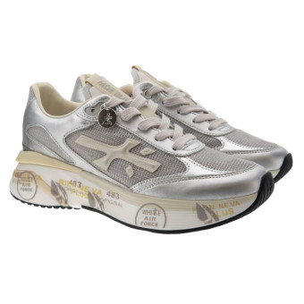 Zapatillas sneakers plata mujer Premiata Moerund 8084